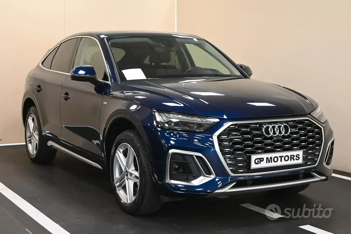 Usata Audi Q5 Ambiente 204 CV (150 kW) 2022 Blu SUV