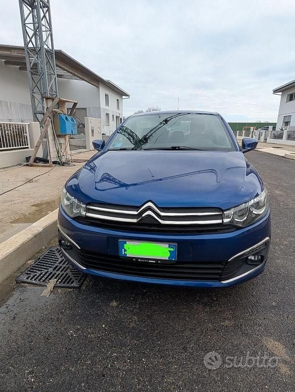 Usata Citroën C-Elysee I 99 CV (72 kW) 2017 Blu Berlina