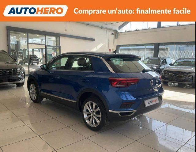 Usata VW T-Roc Advance 116 CV (85 kW) 2020 Blu SUV