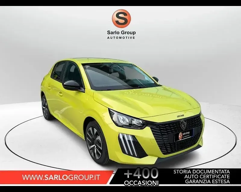 Nuova Peugeot 208 Style 101 CV (74 kW) 2026 Giallo Utilitaria
