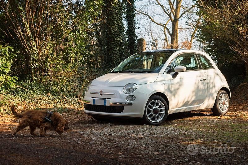 Usata Fiat 500 69 CV (50 kW) 2010 Bianco Utilitaria