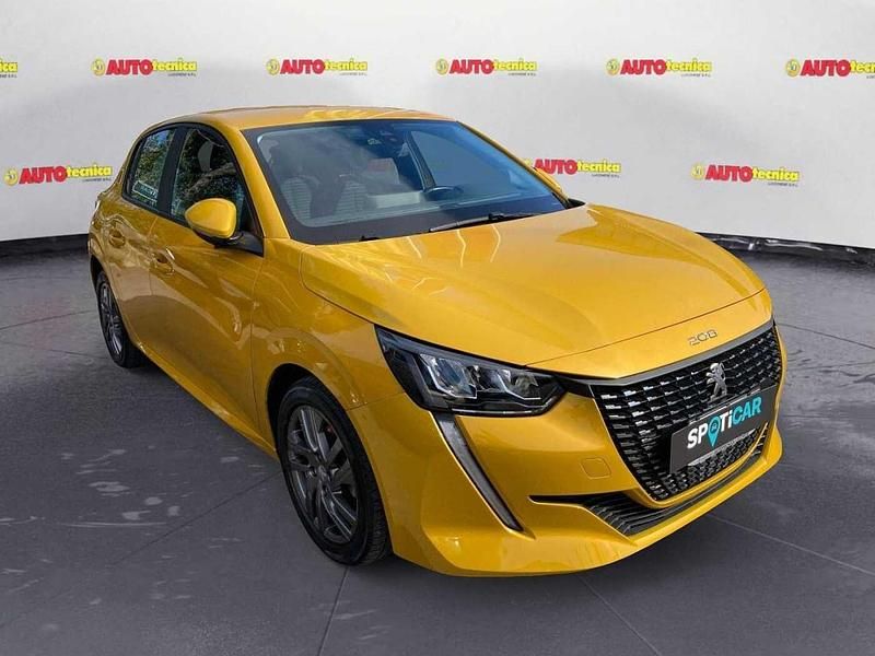 Usata Peugeot 208 Active 102 CV (75 kW) 2021 Giallo Utilitaria