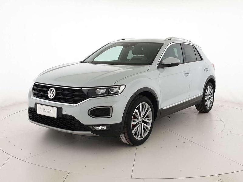 K8 white silver metallizzato Usata 2018 VW T-Roc Edition SUV | 20.900 € (Ottimo prezzo) - Immagine 1/4