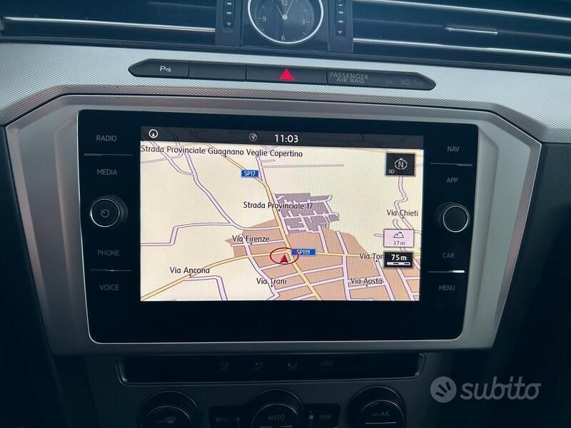 Usata VW Passat Business 240 CV (176 kW) 2017 Nero Station wagon