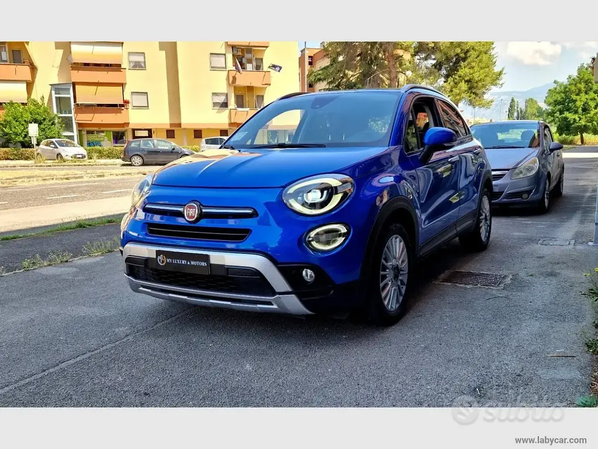 Usata Fiat 500X Cross 120 CV (88 kW) 2018 Bluazzurro SUV