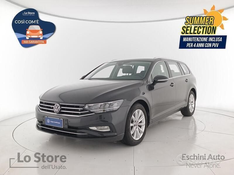 Manganese grey metallizzato Usata 2023 VW Passat Business Station wagon | 32.900 € (Buon prezzo) - Immagine 1/2