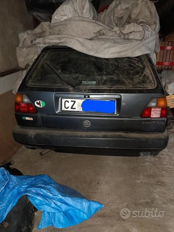 Usata VW Golf II 1990 Grigio Utilitaria