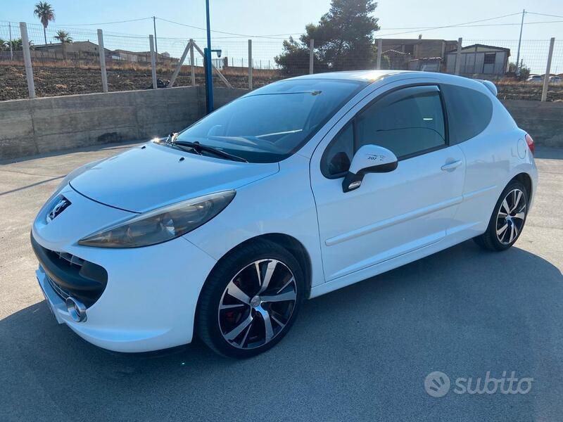 Usata Peugeot 207 GTi 174 CV (127 kW) 2009 Bianco Berlina