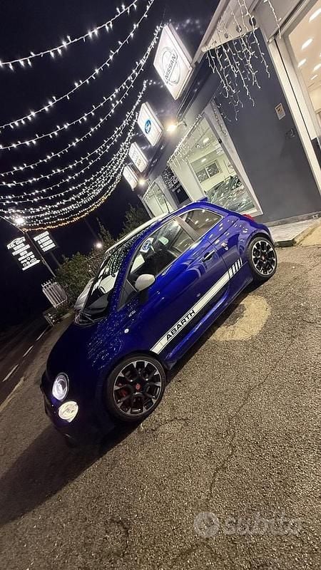 Usata Abarth 595 Competizione 180 CV (132 kW) 2018 Blu Berlina