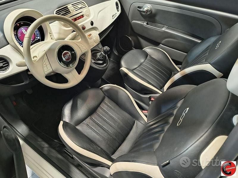 Usata Fiat 500 69 CV (50 kW) 2015 Bianco Utilitaria