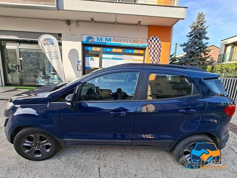 Usata Ford Ecosport 100 CV (73 kW) 2019 Blu SUV