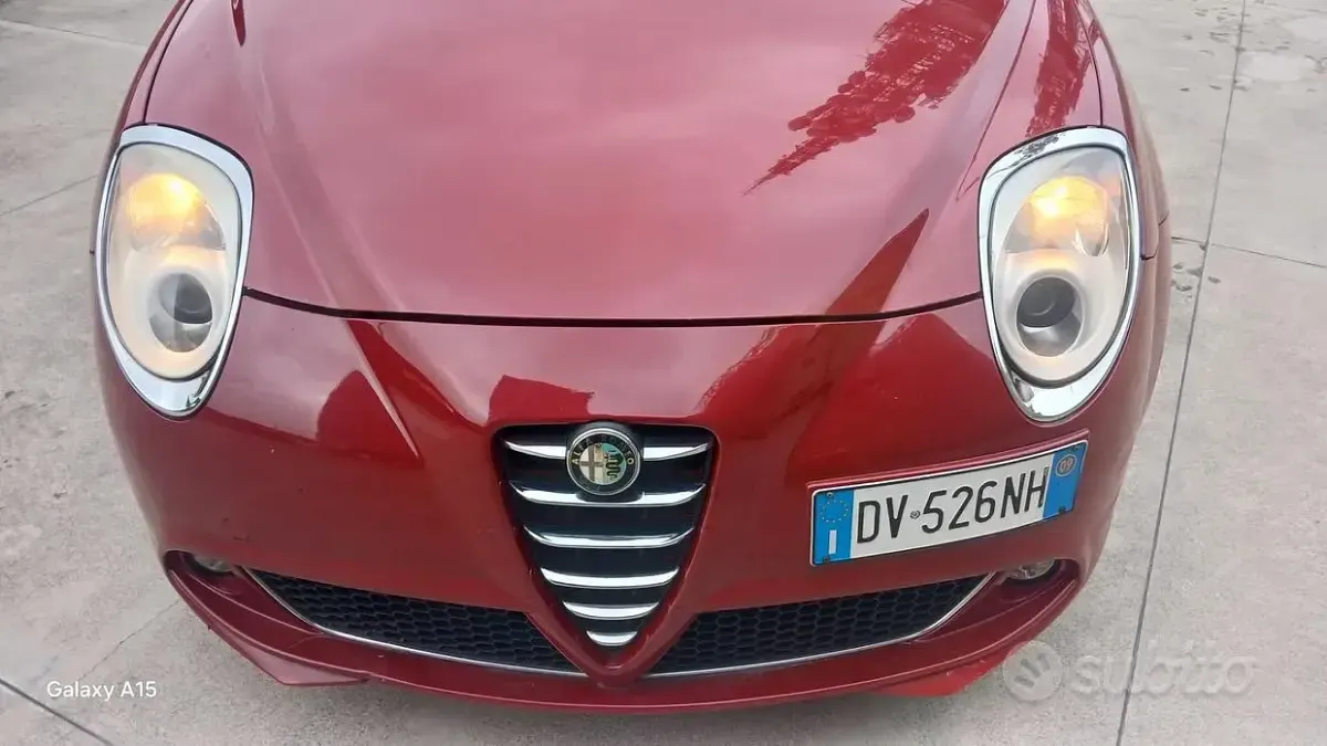 Usata Alfa Romeo MiTo 79 CV (58 kW) 2009 Rosso Utilitaria