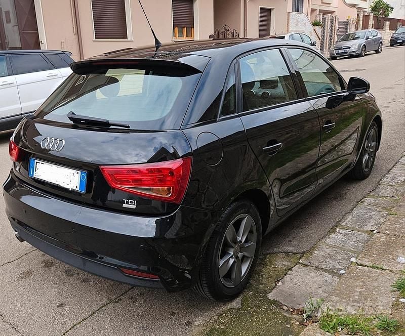 Usata Audi A1 90 CV (66 kW) 2016 Nero Utilitaria