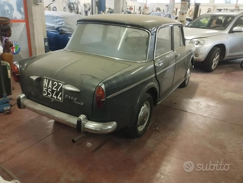 Usata Fiat 1100 1960 Grigio Berlina