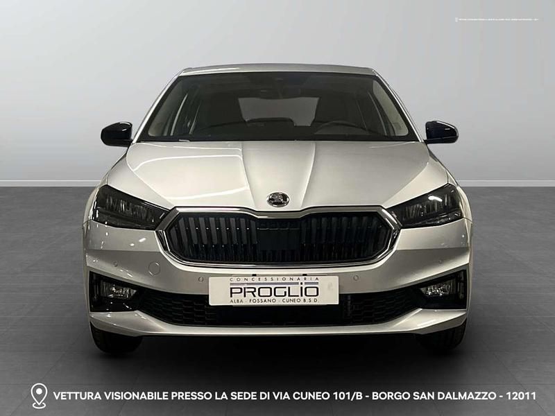 Nuova Skoda Fabia 95 CV (69 kW) 2025 Argento brillante metallizzato Berlina