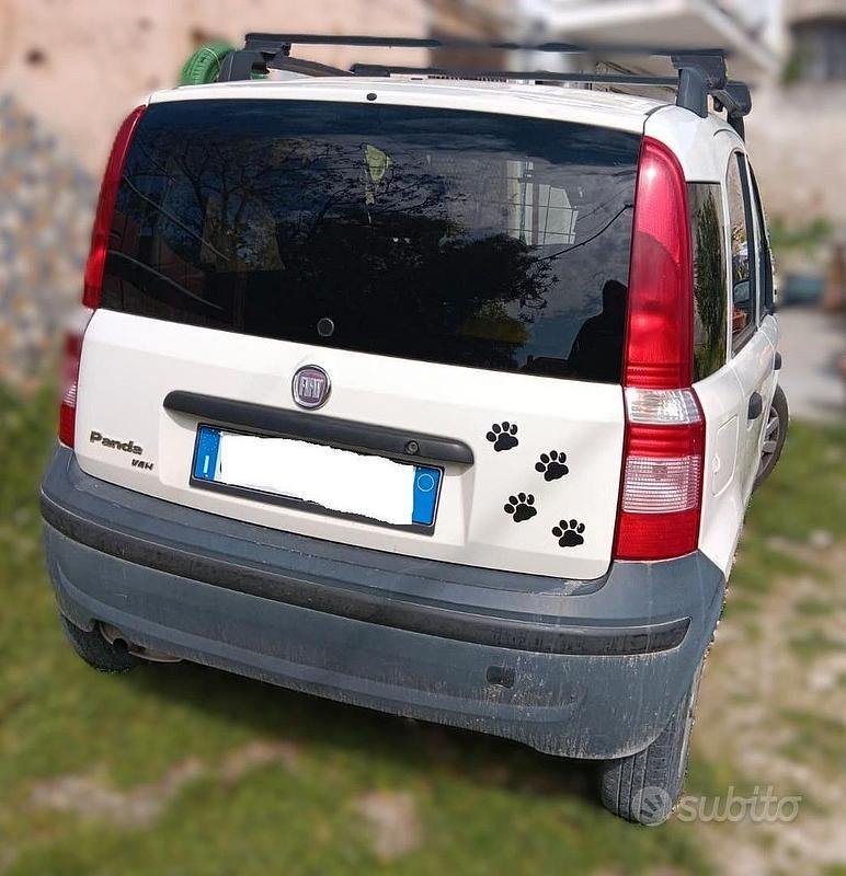 Usata Fiat Panda 2010 Bianco Utilitaria