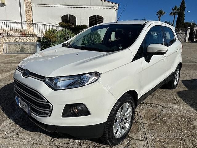 Usata Ford Ecosport Titanium 95 CV (69 kW) 2017 Bianco SUV