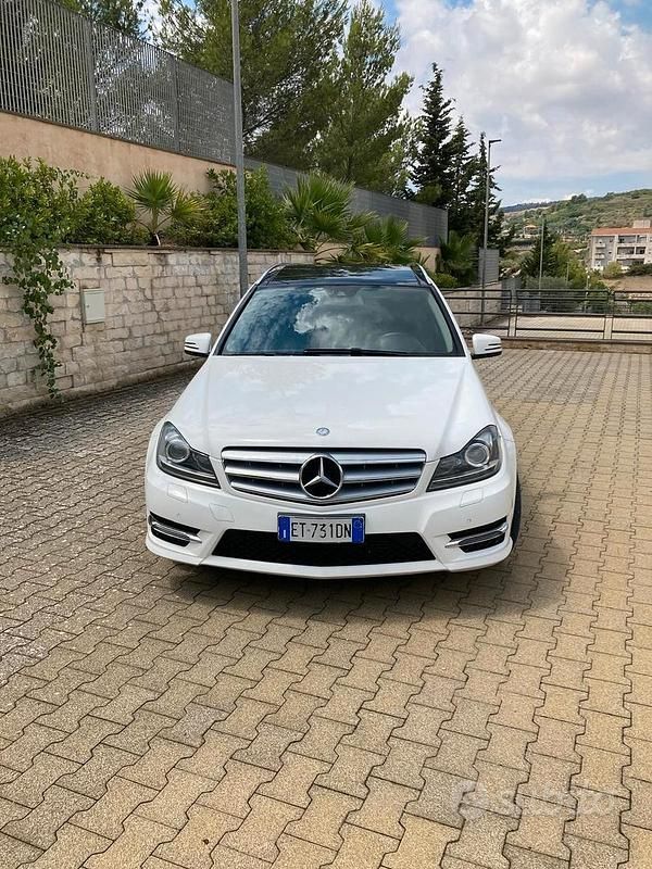 Usata Mercedes C220 2013 Bianco Station wagon