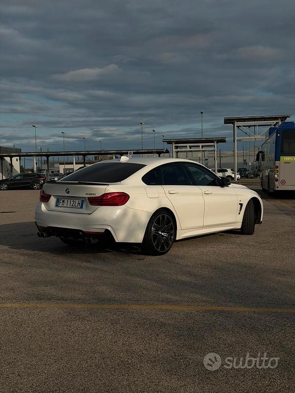 Usata BMW 430 Gran Coupé M Sport 300 CV (220 kW) 2017 Bianco Coupé