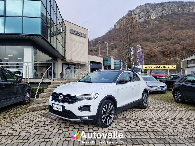 Usata VW T-Roc Advance 150 CV (110 kW) 2019 Bianco SUV