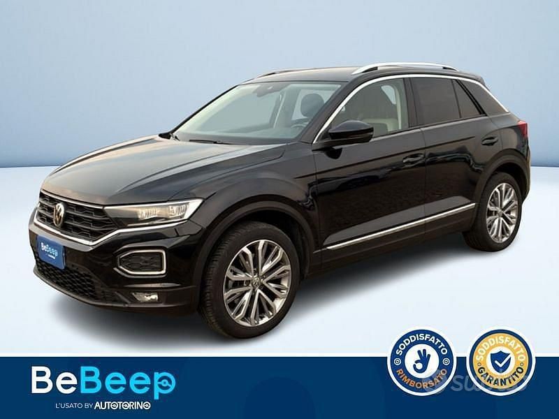 Usata VW T-Roc Style 150 CV (110 kW) 2018 Nero SUV
