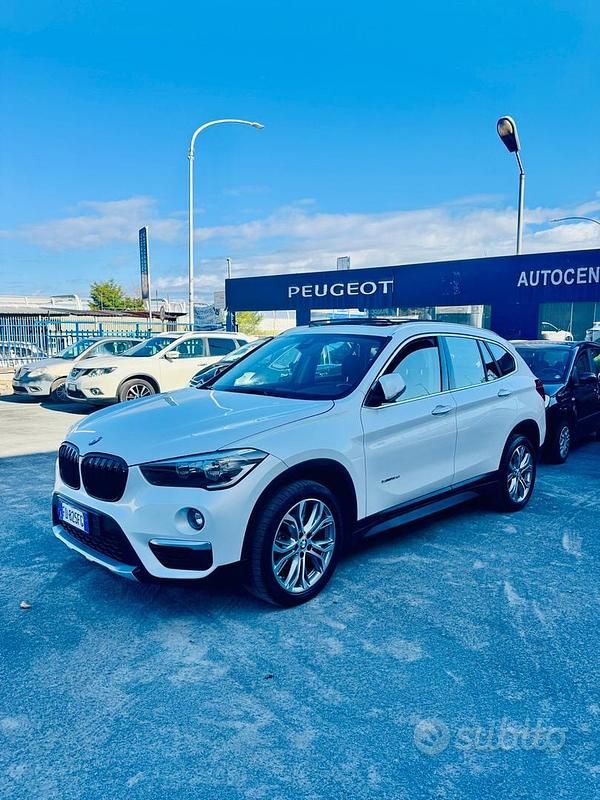 Bianco Usata 2017 BMW X1 Advantage SUV | 14.500 € (Buon prezzo) - Immagine 1/4