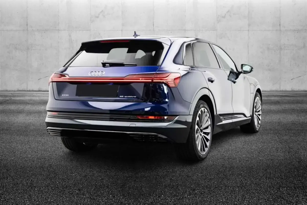 Usata Audi e-tron Business 158 kW (215 CV) 2022 Blu/azzurro SUV
