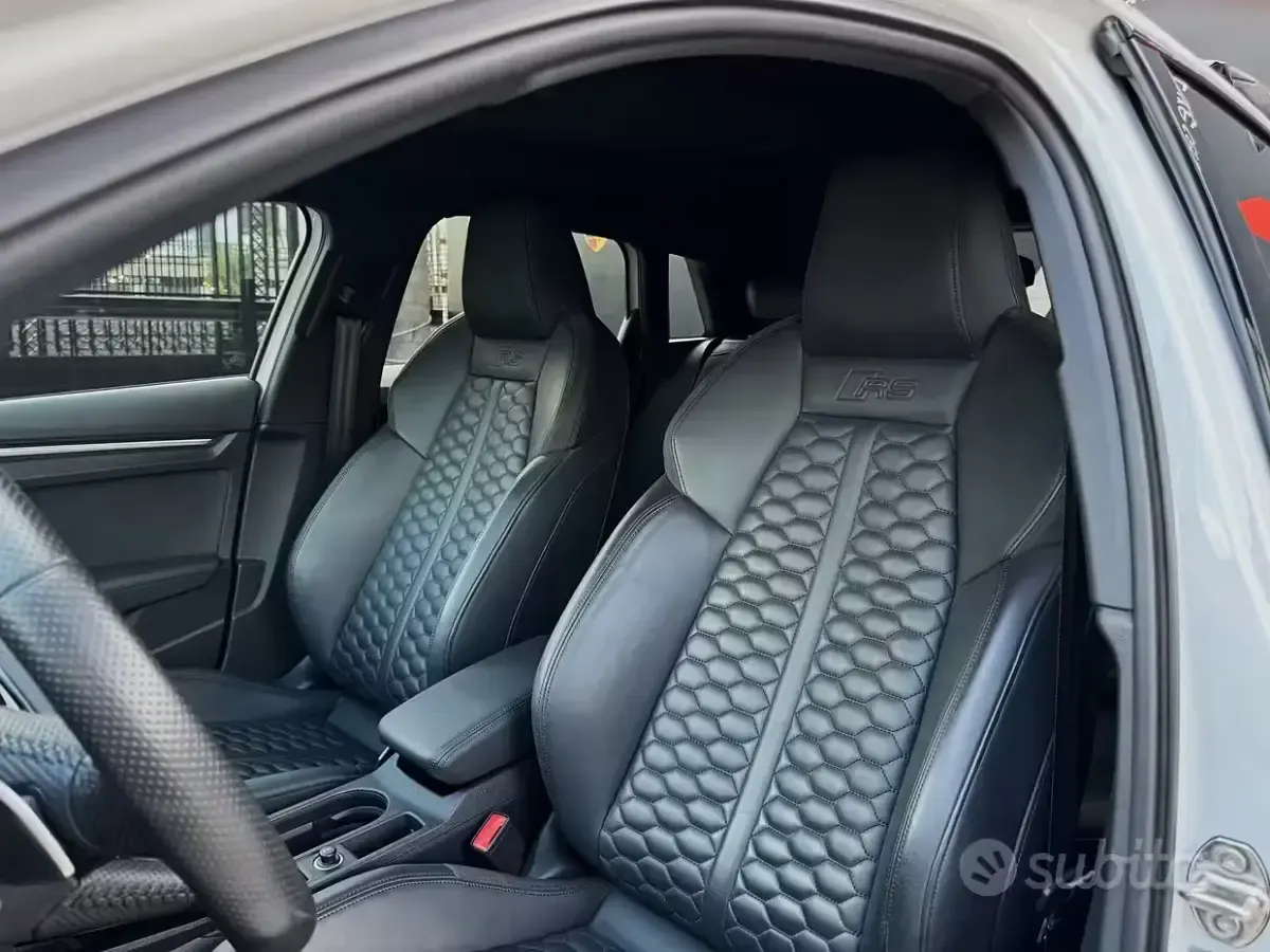 Usata Audi RS3 Ambiente 400 CV (294 kW) 2022 Bianco Berlina