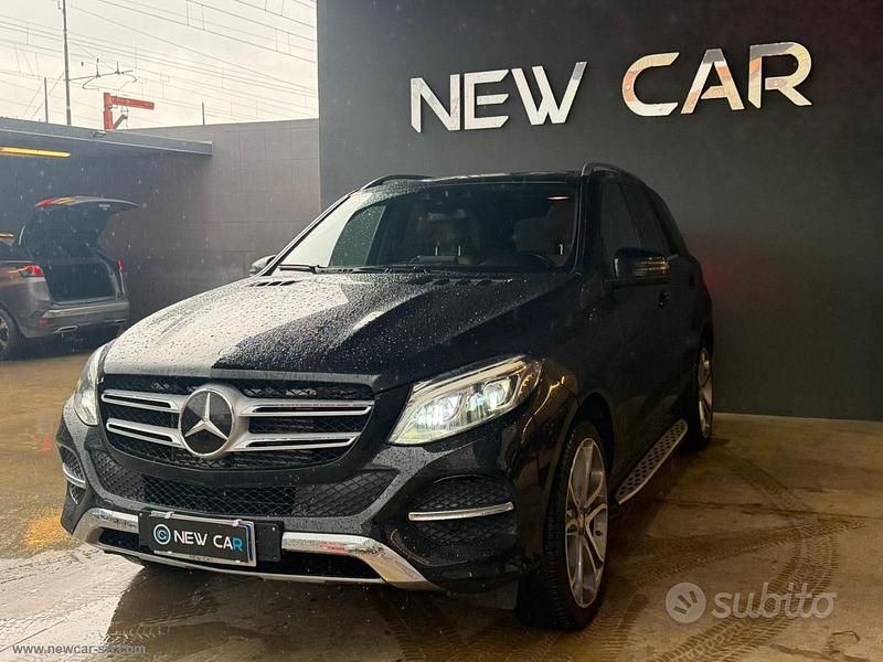 Usata Mercedes GLE250 Exclusive 204 CV (150 kW) 2017 Nero SUV