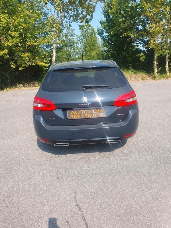 Usata Peugeot 308 GT-line 131 CV (96 kW) 2019 Nero Station wagon