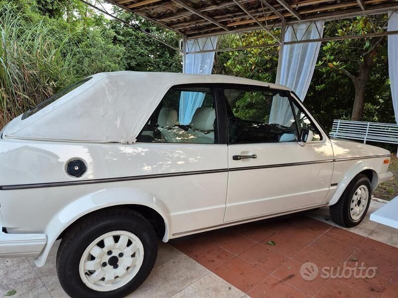 Usata VW Golf Cabriolet 1983 Bianco Cabrio