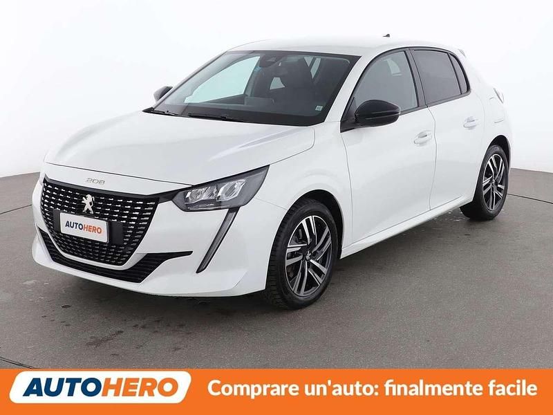 Bianco Usata 2022 Peugeot 208 Allure Utilitaria | 13.499 € (Buon prezzo) - Immagine 1/4