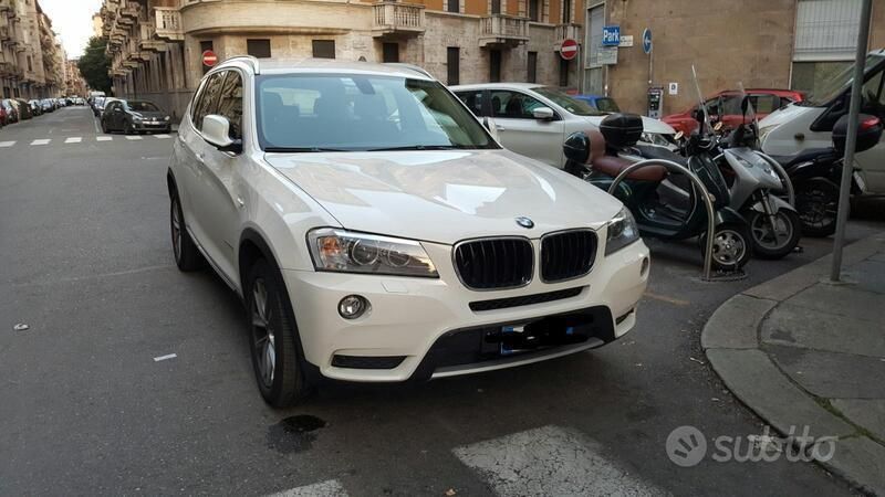 Usata BMW X3 184 CV (135 kW) 2012 Bianco SUV