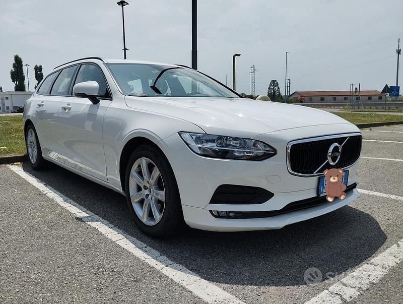 Usata Volvo V90 190 CV (139 kW) 2017 Bianco Station wagon