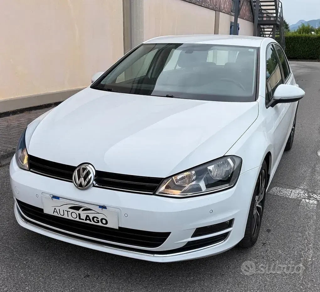 Usata VW Golf VII Highline 150 CV (110 kW) 2016 Bianco Berlina