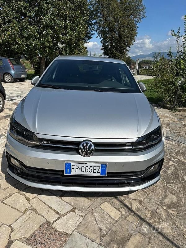 Usata VW Polo R-line 2018 Grigio Berlina