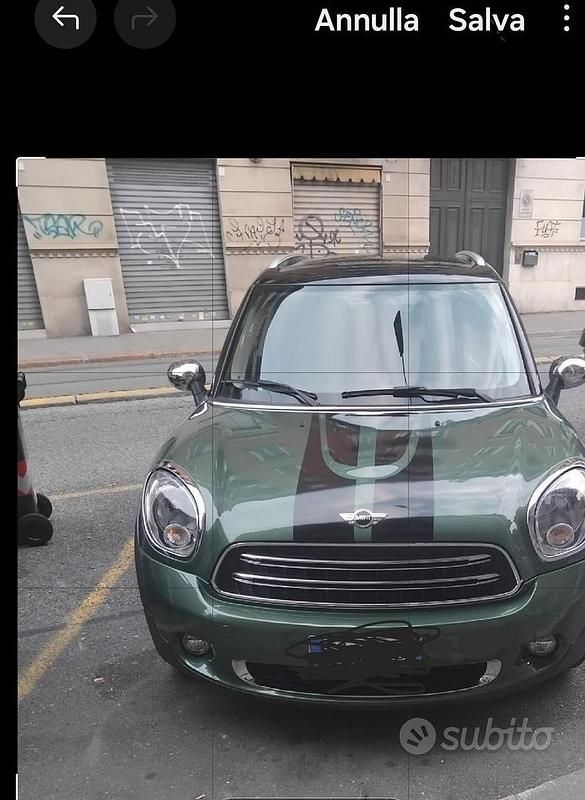 Usata Mini Countryman 90 CV (66 kW) 2016 Verde SUV