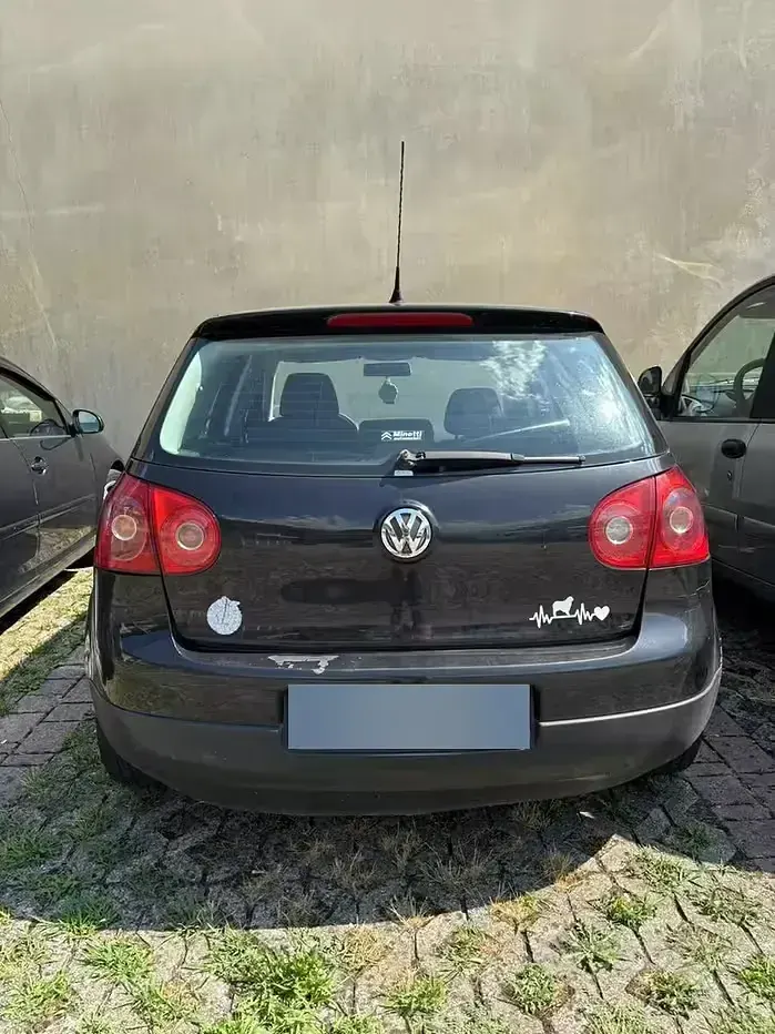 Usata VW Golf VI 102 CV (75 kW) 2008 Nero Utilitaria