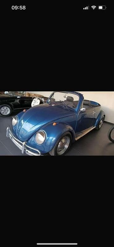 Usata VW Beetle Cabriolet 34 CV (25 kW) 1963 Blu/azzurro Cabrio