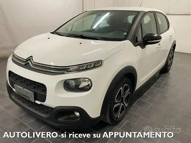 Usata Citroën C3 Feel 75 CV (55 kW) 2018 Bianco Utilitaria
