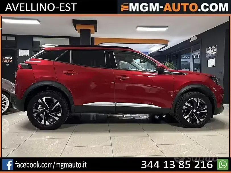 Usata Peugeot 2008 Allure 131 CV (96 kW) 2021 Rosso SUV
