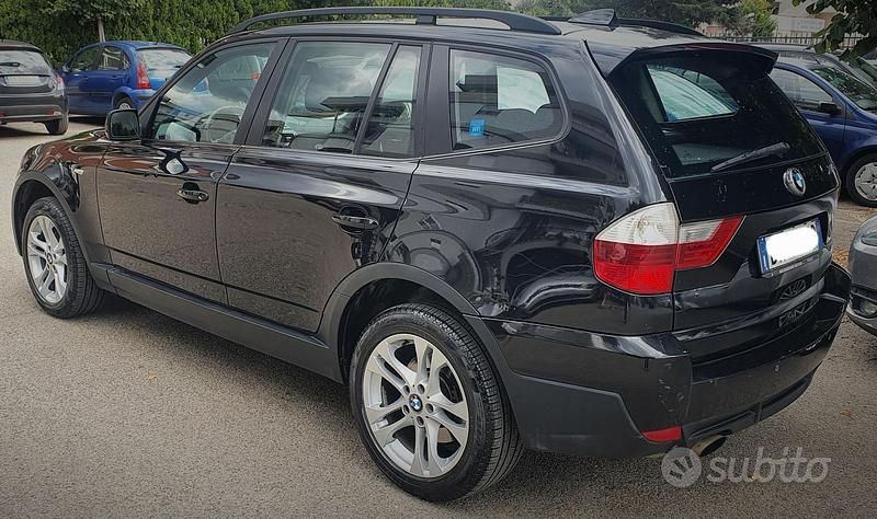 Usata BMW X3 177 CV (130 kW) 2008 Nero SUV