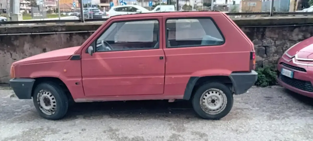 Usata Fiat Panda 39 CV (28 kW) 1999 Rosso Utilitaria