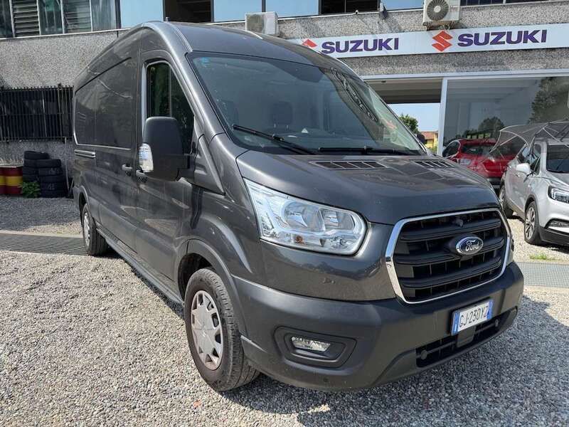 Usata Ford Transit Trend 131 CV (96 kW) 2022 Grigio Furgone