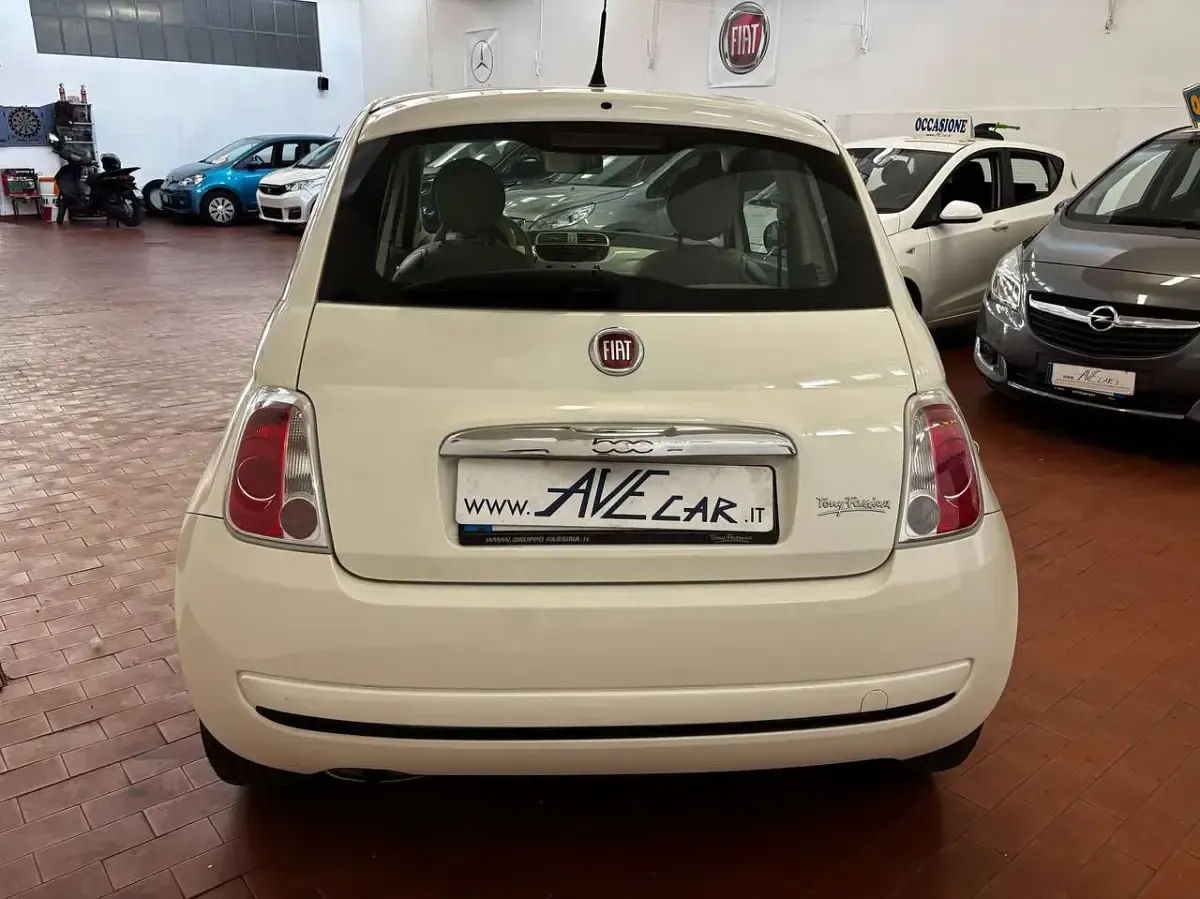 Usata Fiat 500 Pop 69 CV (50 kW) 2009 Bianco Cabrio