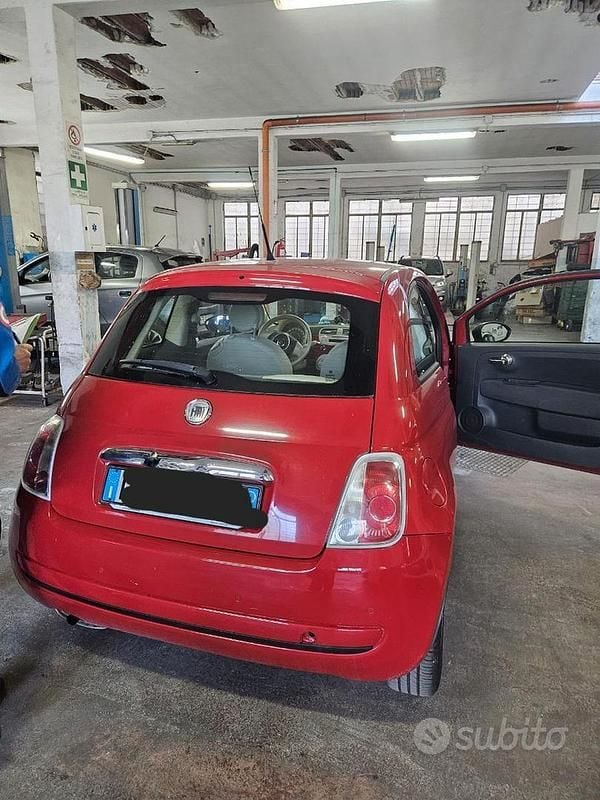 Usata Fiat 500 2009 Rosso Berlina