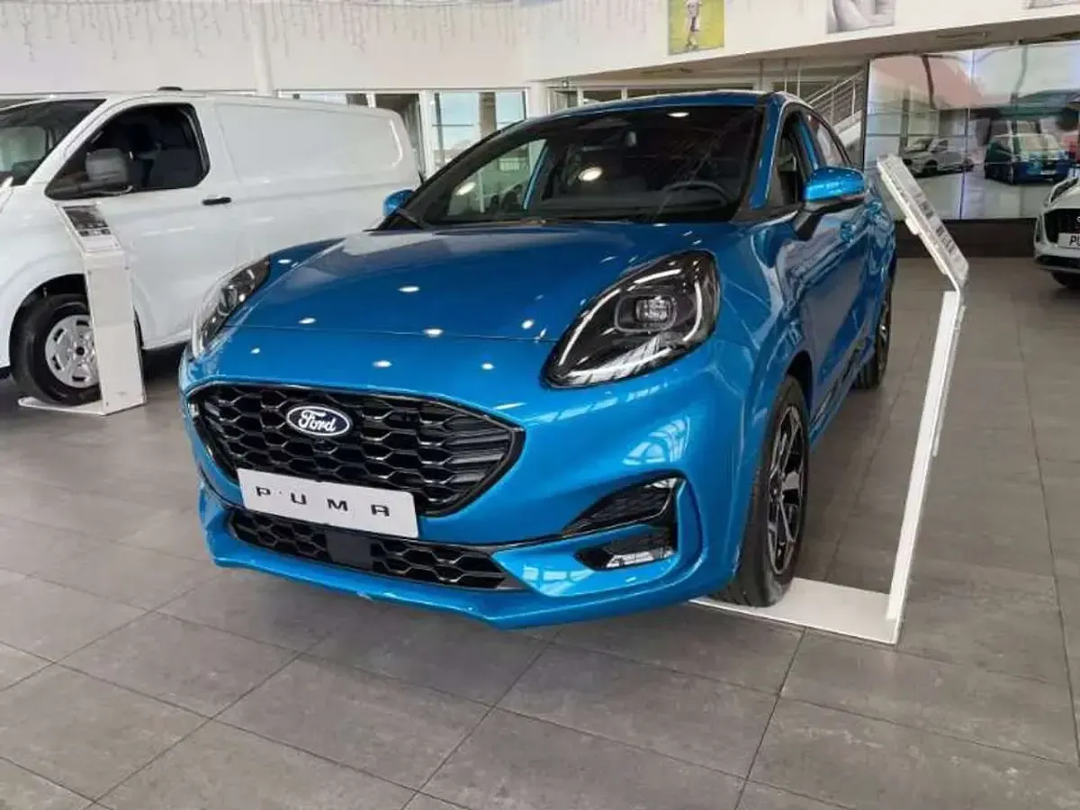 Nuova Ford Puma ST-Line 125 CV (91 kW) 2026 Digital aqua blue  SUV