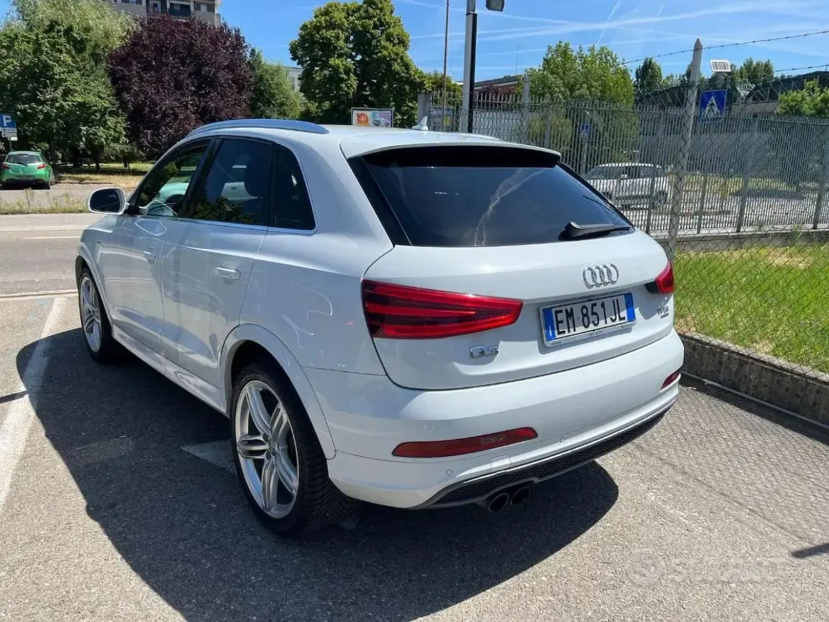 Usata Audi Q3 S-Line 211 CV (155 kW) 2012 Bianco SUV