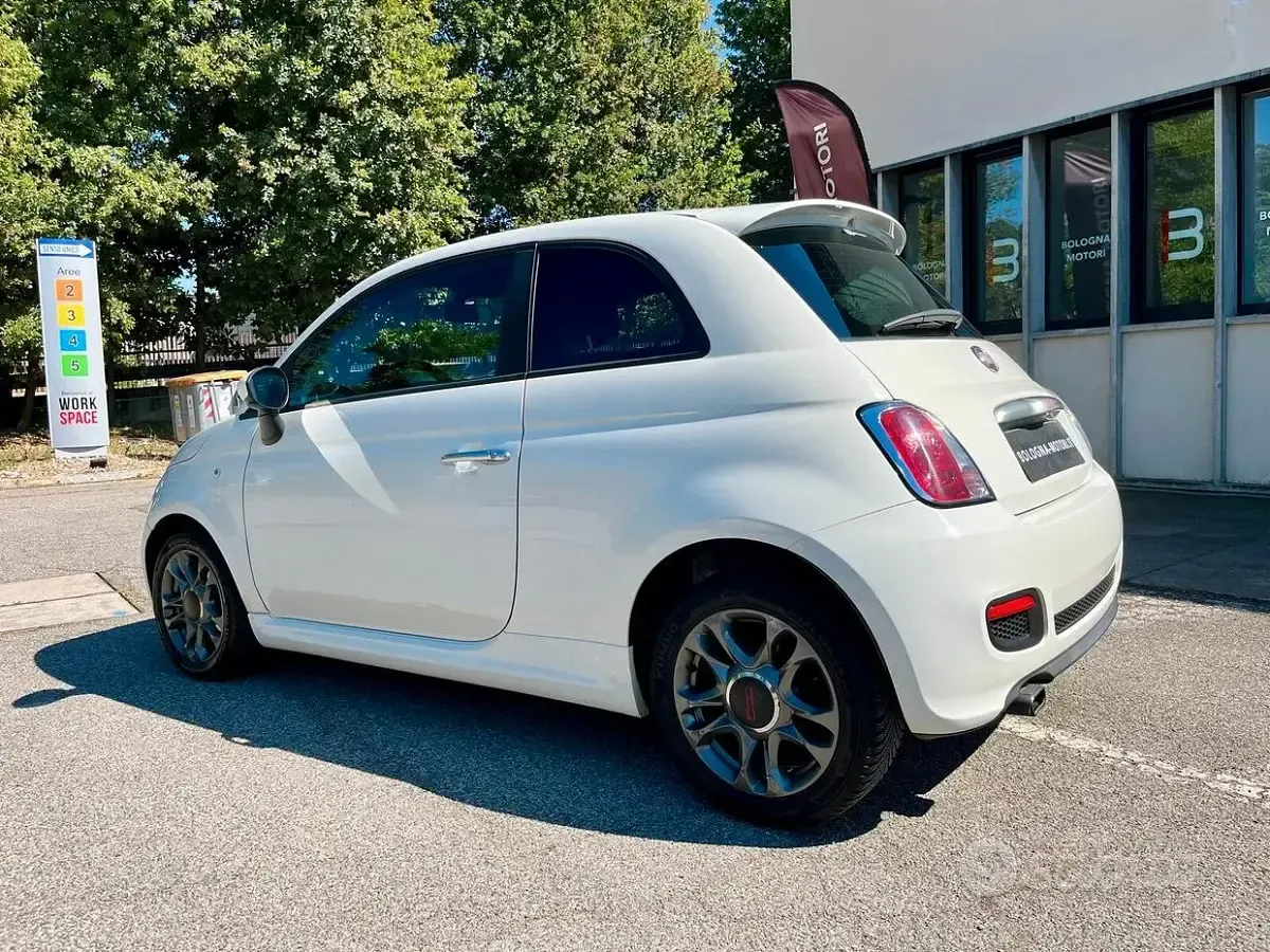Usata Fiat 500 Pop 86 CV (63 kW) 2013 Bianco Berlina