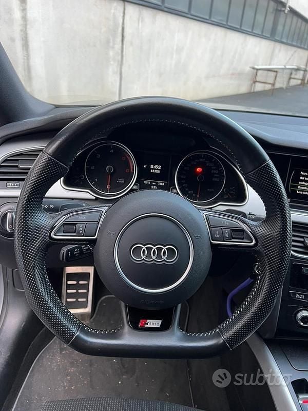 Usata Audi A5 Sportback S-Line 190 CV (139 kW) 2015 Argento Utilitaria